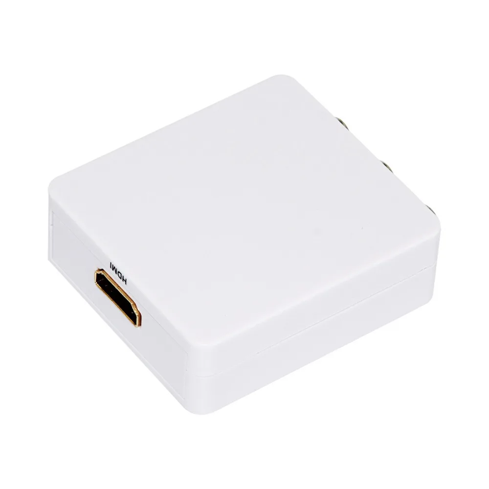 2018 AV к HDMI 1080P интерфейс RCA AV2HDMI Mini К преобразователь сигнала мини HD видео конвертер