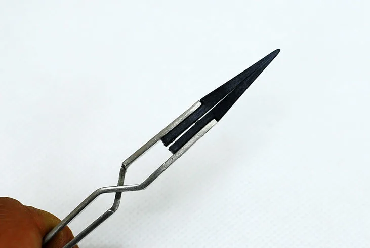 Wozniak PPD ESD259X Anti-static Tweezer Steel esd BGA Tool Rebound Sharp Mouth tweezers