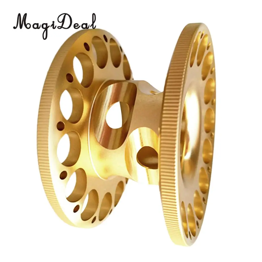 MagiDeal Lightweight Aluminum Alloy Scuba Diving Finger Reel Guide Line Spool 5 Colors Choose