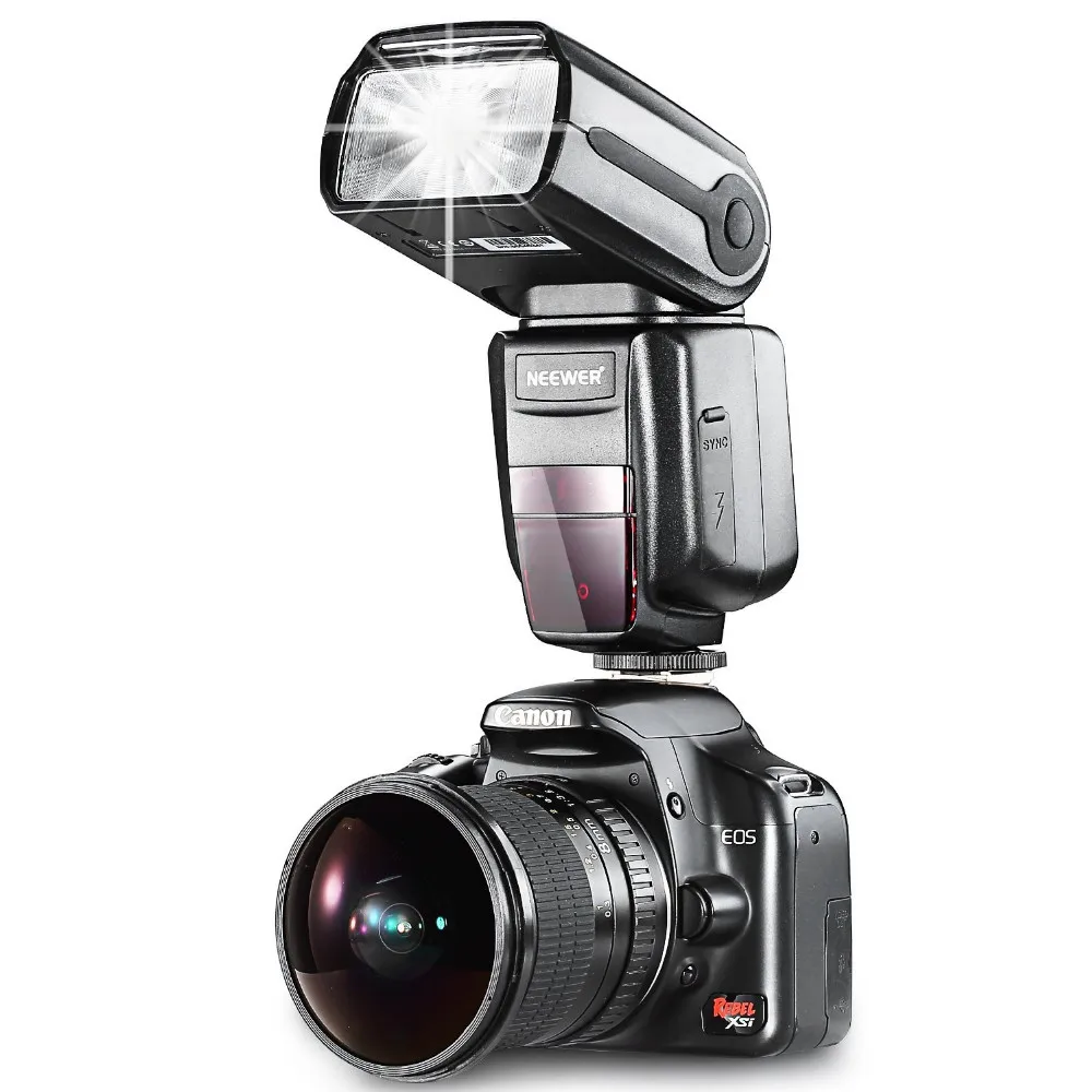 Neewer NW-565 Вспышка EXC E-TTL Фонарик с Диффузором для Canon 5D II 7D, 30D, 40D и все других моделей Canon