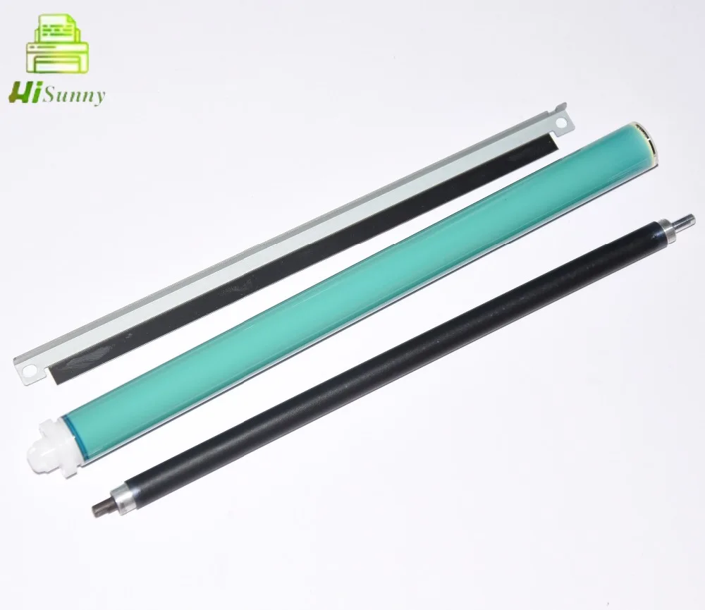 DS1set CF219A 19A CF217A for HP M104A W M130A 132A M227 203 OPC drum + Drum Cleaning Blade + Mag Roller -5
