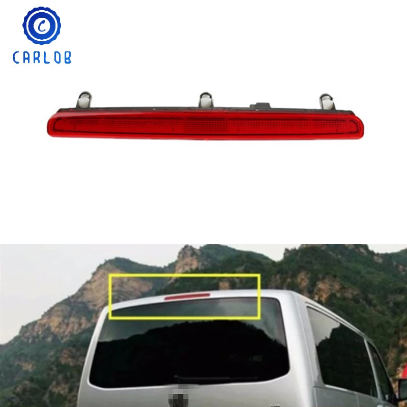 

CARLOB Car High Level Additional 3RD Tailgate Center LED Brake Light Stop Lamp For VW For Volkswagen Transporter T5 7E0945097A