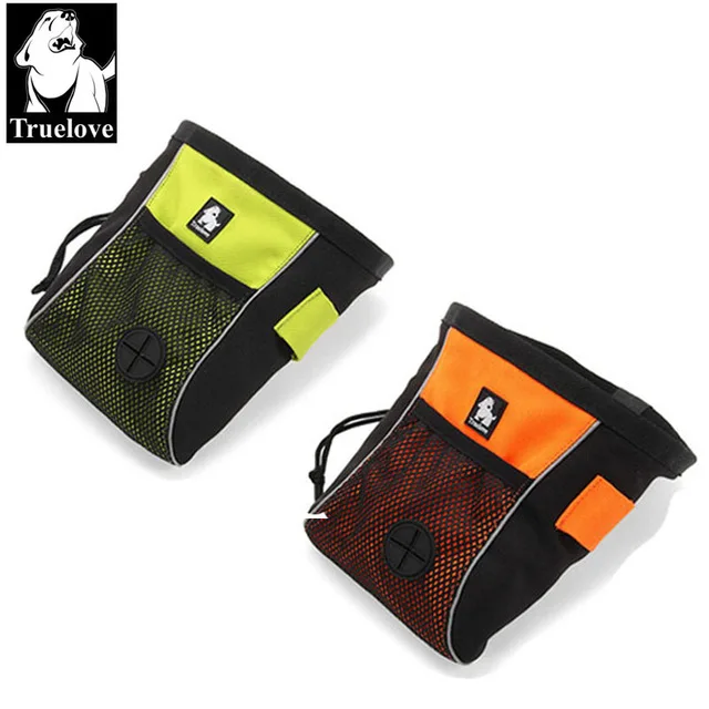 

Truelove Portable Travel Dog Snack Treat bag Reflective Pet Training Clip-on Pouch Bag Easy Storage belt bag Poop Bag Dispenser