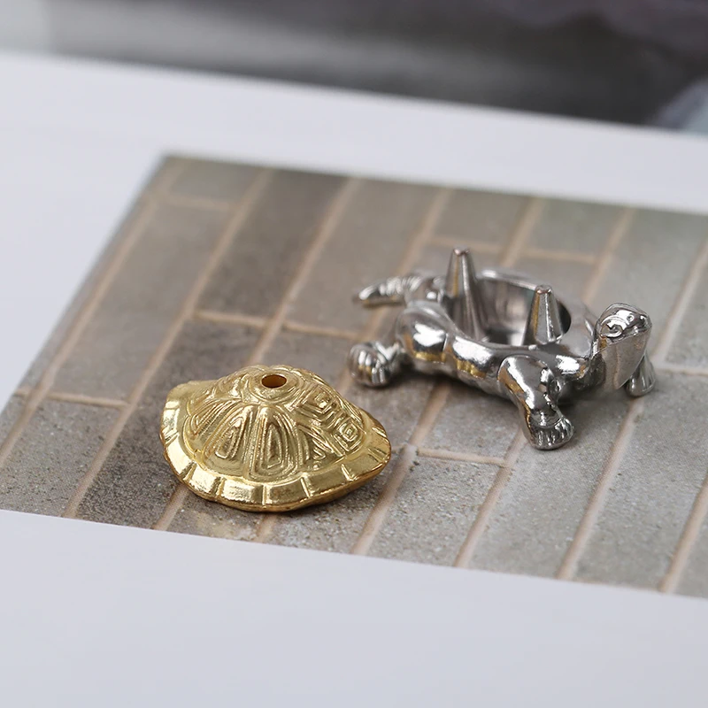 1 отверстия сплав черепаха Ладан держатель горелки тарелка кадило для палочки и
