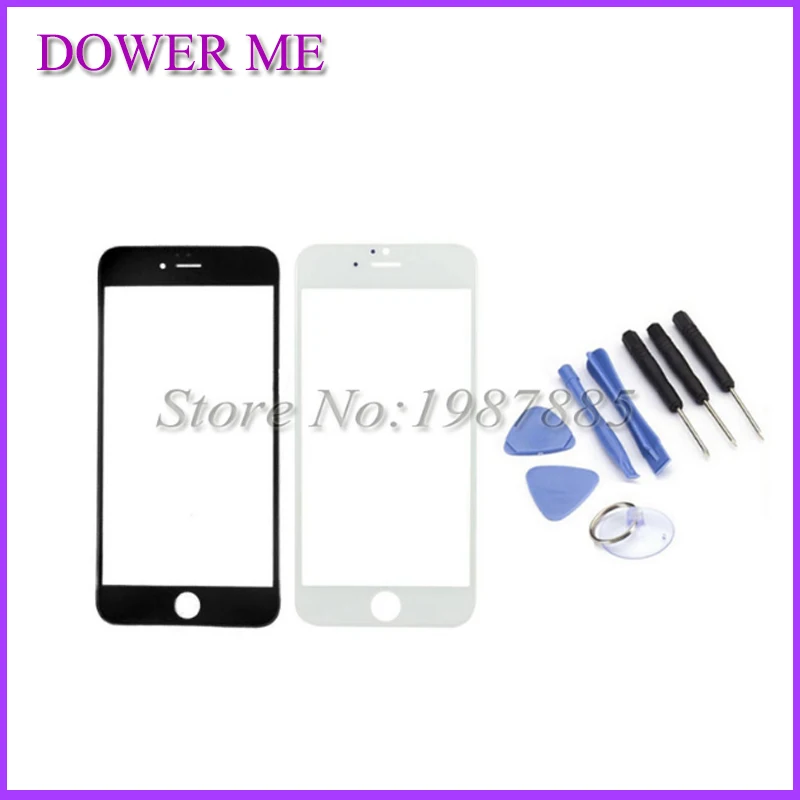 10pcs Lot Lcd Screen Glass For Iphone 7 Front Outer Glass Lens For