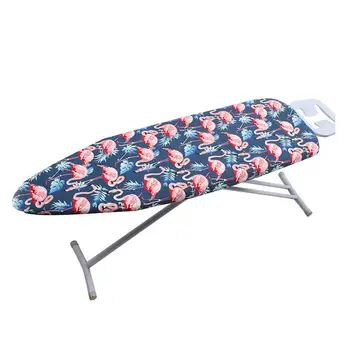 

Flamingos Ironing Board Heat Resistant Space Saving Ironing Board Ironing Table with Durable Breathable Tear Cover