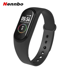 Умный спортивный браслет M4, часы с монитором сердечного ритма, фитнес-трекер, водонепроницаемые браслеты для плавания, PK Mi Band 4