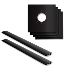 1 компл. многоразовые для кухонной газовой плиты Топ защита горелок лайнер чехол для инструменты для уборки на кухне