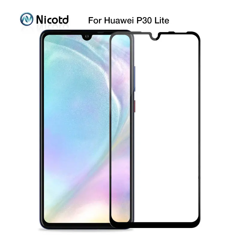 Защитное стекло Nicotd для Huawei p30 lite/P30 lite/p30 lite/9H | Мобильные телефоны и аксессуары