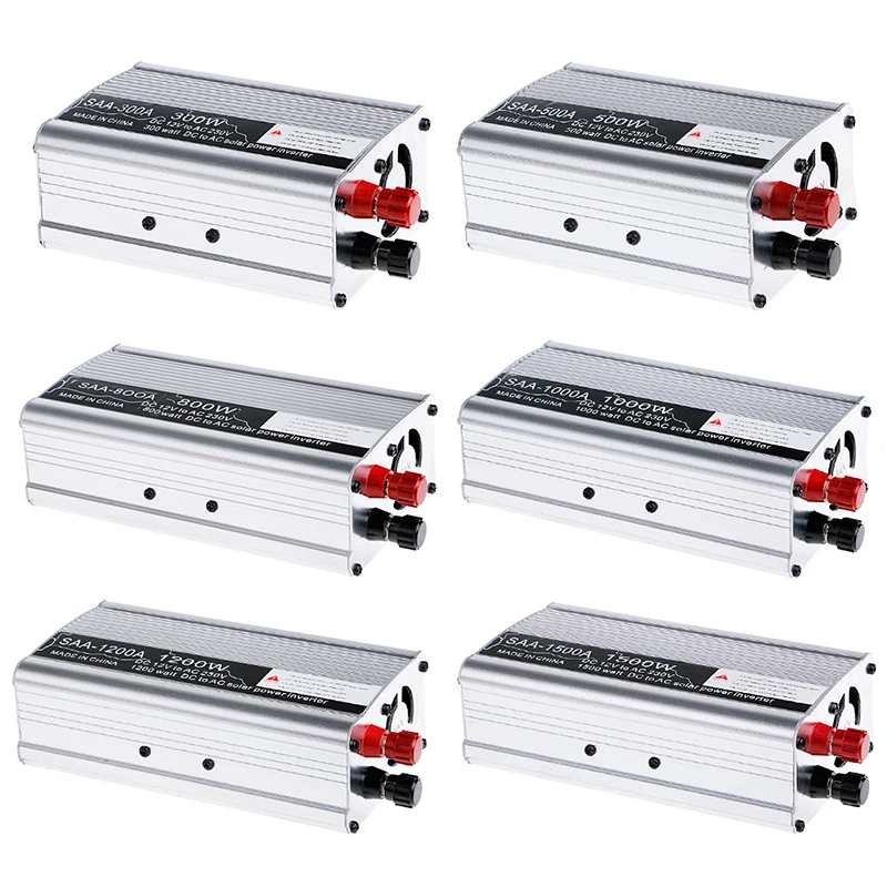 

New 1000W DC12V to AC 230V Solar Continuous Inverter Converter USB Output Stable