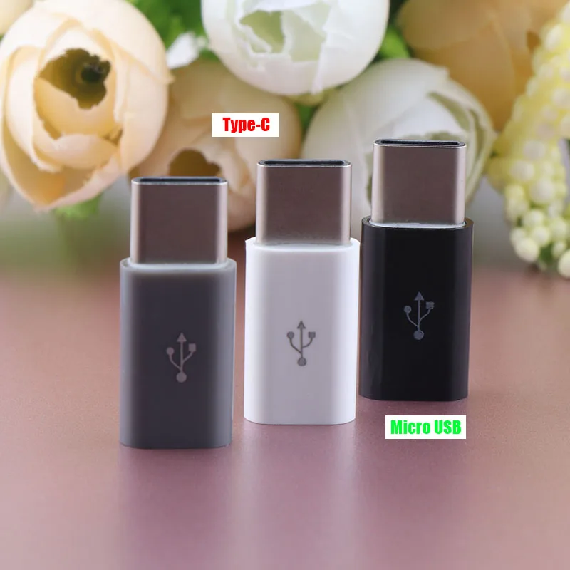 3 шт. для iPhone type-C USB 3,0 адаптер для Micro USB для iPhone Android кабель для передачи данных конвертер type-C на 8 pin адаптер для зарядки