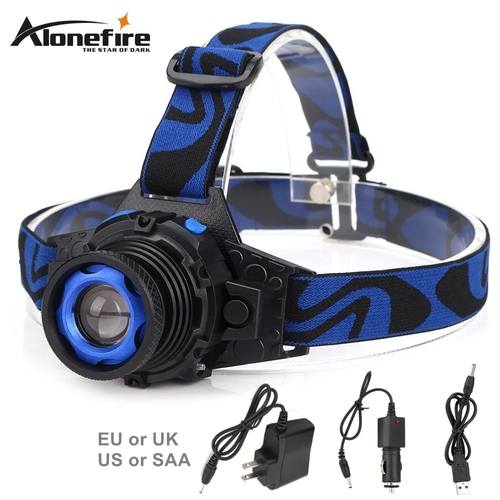 AloneFire HL30 LED Headlight Cree Q5 Waterproof LED Headlamp Built in