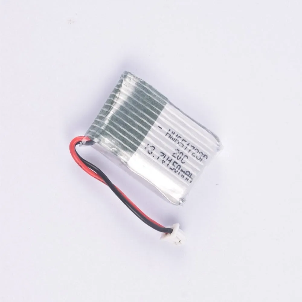 5pcs 3.7V 150mah Lipo Battery Battery Rechargeable for JJRC H36, Eachine E010, Furibee F36 NH010, GoolRC T36 REALACC H36 RC 5pcs 3.7V 150mah Lipo Battery Battery Rechargeable for JJRC H36, Eachine E010, Furibee F36 NH010, GoolRC T36 REALACC H36 RC