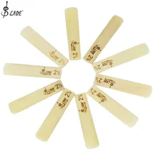 Слейд 10 шт./кор. высокое Класс Eb альт-саксофон тростник альт саксофон бамбук сила тростника 2,5 духовой инструмент Аксессуары