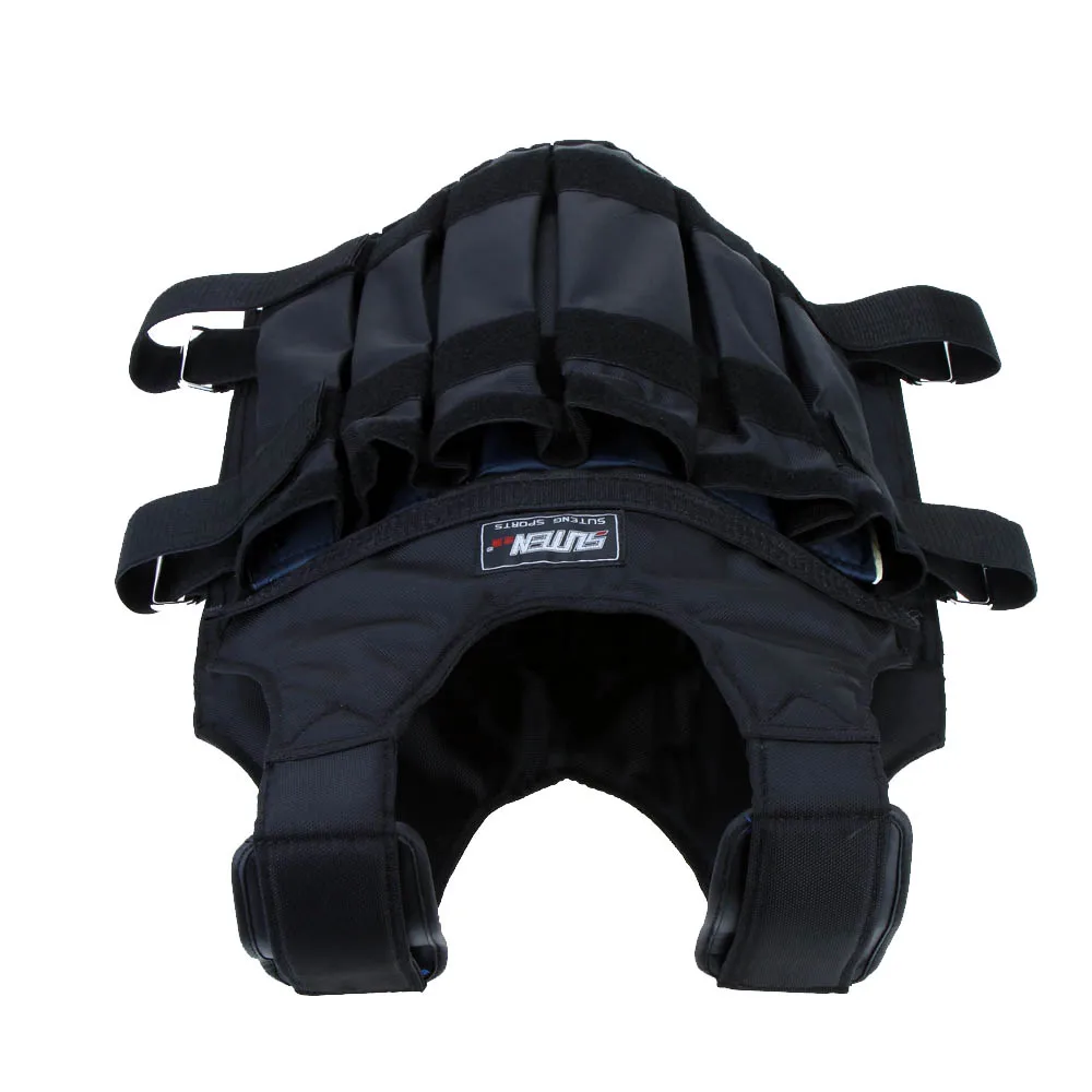 20kg/50kg Loading Weighted Vest For Boxing Training Workout Fitness Equipment Adjustable Waistcoat Jacket Sand Clothing Training