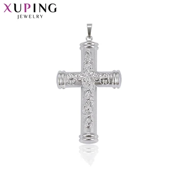 

Xuping for Girls European Style Cross Shaped Pendant Elegant Fashion Jewelry Valentine's Day Gifts 34583
