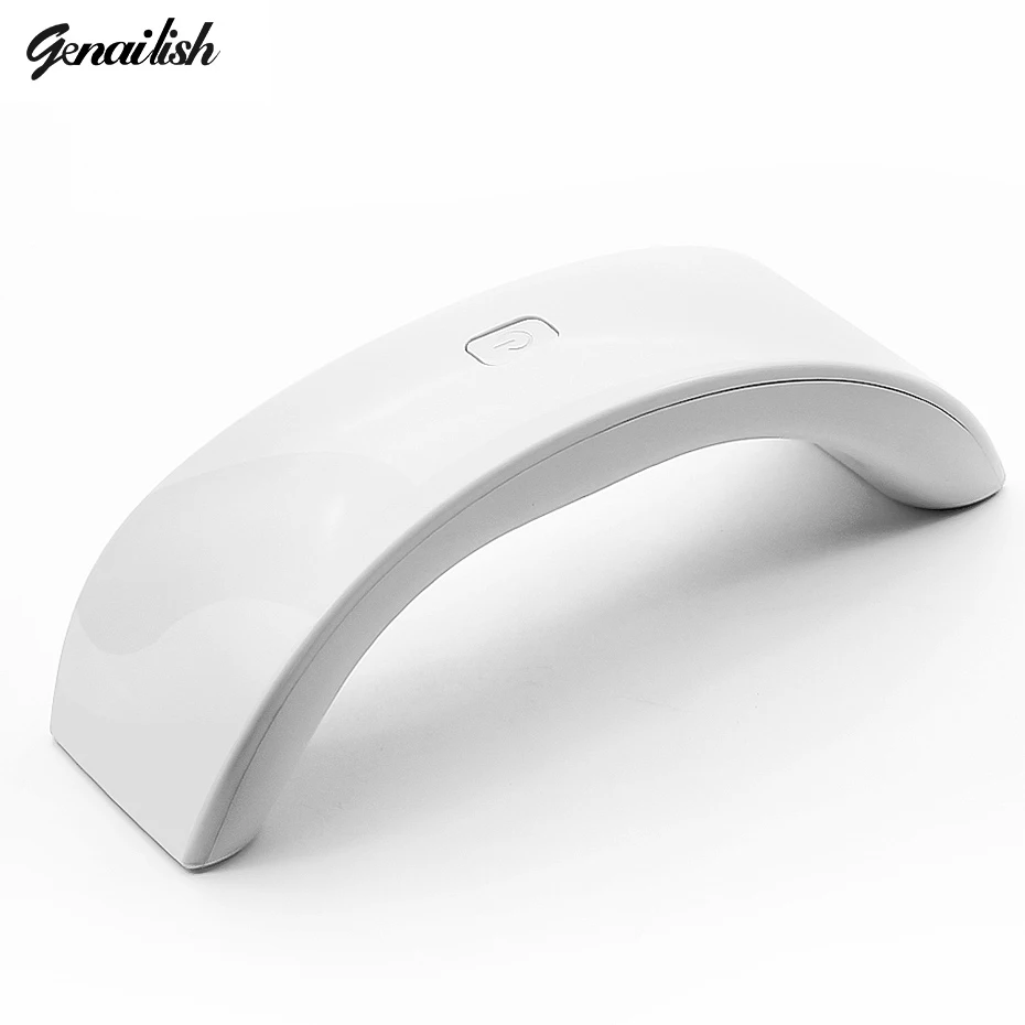 Genailish - SUNмини - 12 Вт УФ и ЛЕД Лампы Для Ногтей, Сушилка Для Ногтей, UV и LED Лампа Для Маникюра, USB Лампа Для Сушки Ногтей, Лампы В Форме Телефона