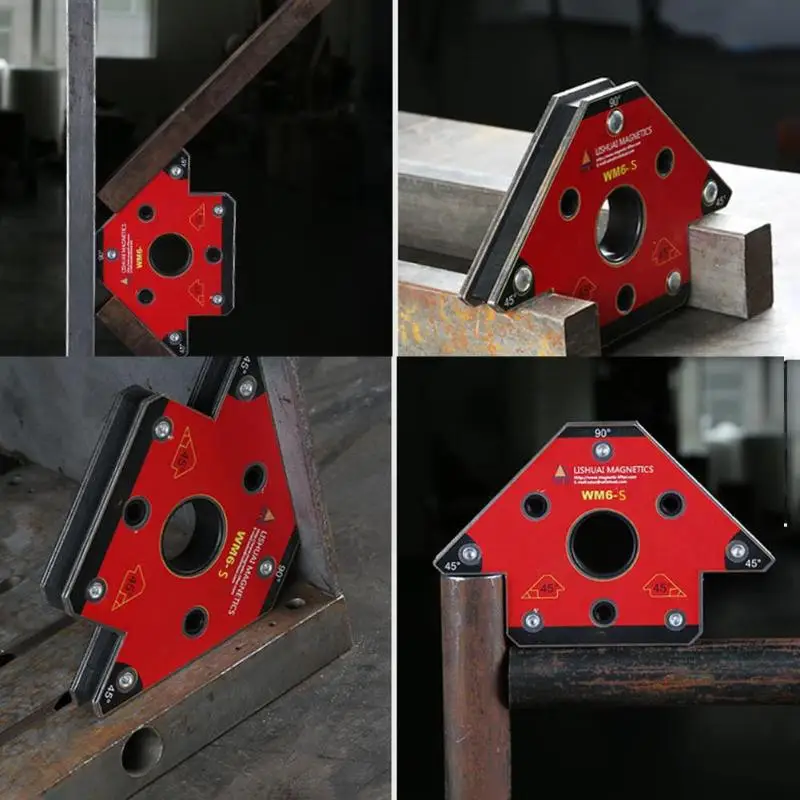 2 шт WM6-S стрела Магнитный сварочный держатель Неодимовый Nd-Fe-B магнит сварочный зажим многоугольный дизайн для сварки высокого качества