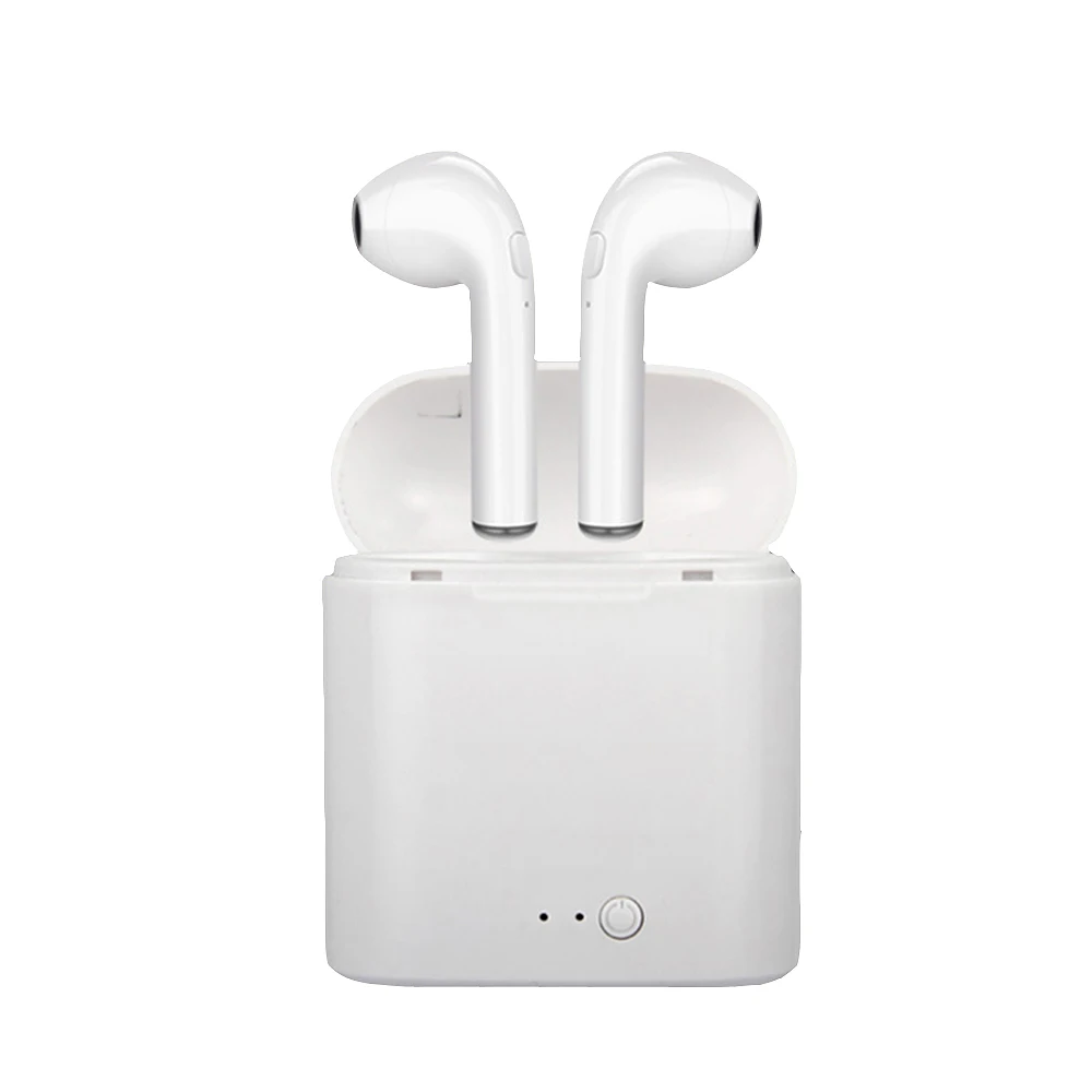 

Bluetooth Earphone Headphone Wireless Headset Double Twins Stereo Earbuds for Apple Ipad IPhone 6 I7 Xiaomi Huawei