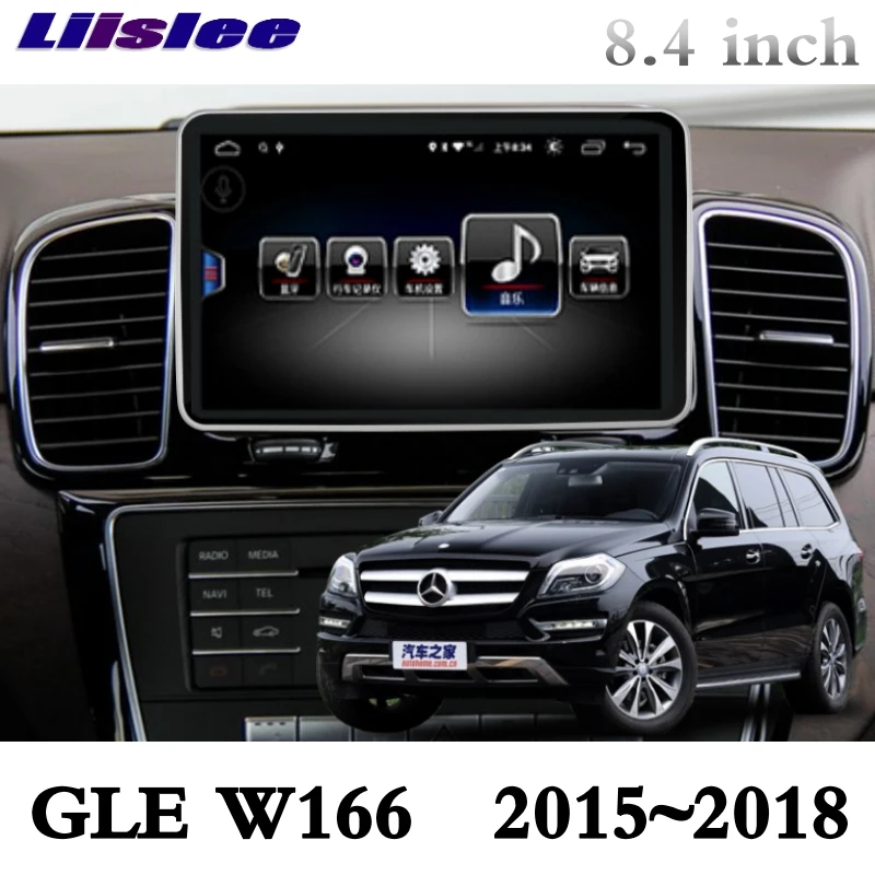 Flash Deal For Mercedes Benz MB GLE ML M Class W166 2015~2018 Liislee Car Multimedia Player NAVI CarPlay Adapter Car Radio GPS Navigation 3