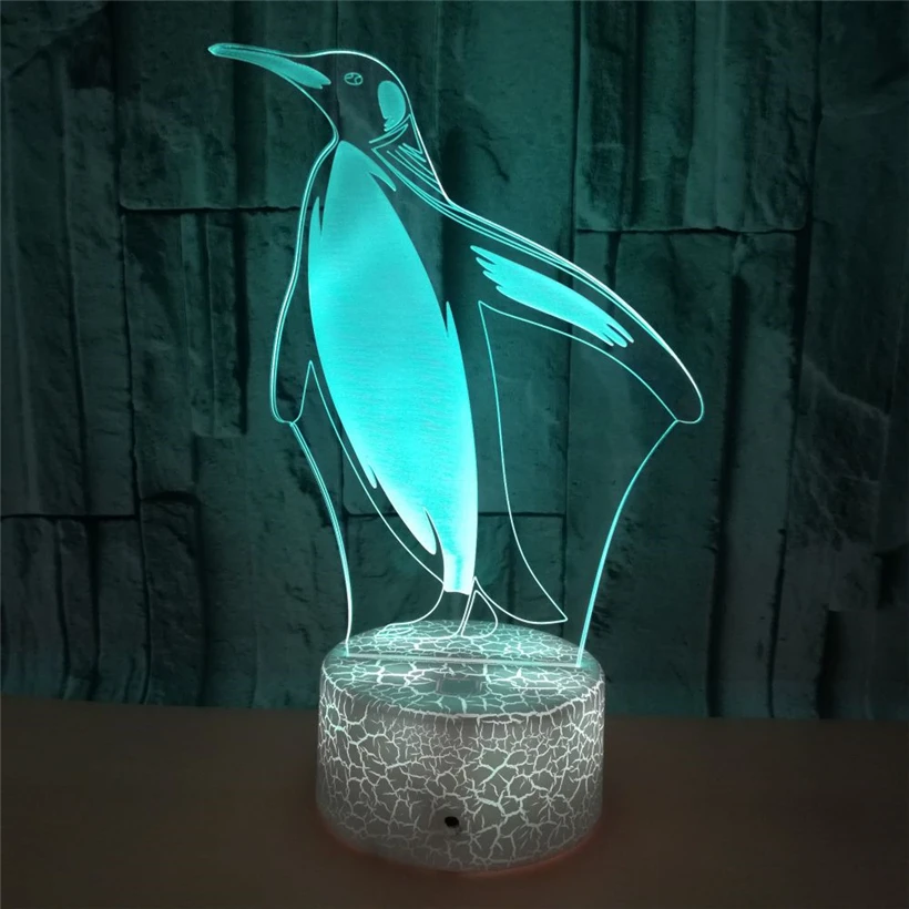 penguin 3D night light (5)