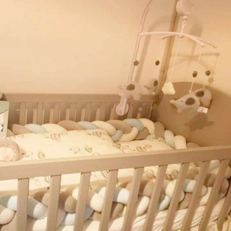 Детская кроватка Trenza Cuna Bebe бампер для детской кроватки протектор/Узелок