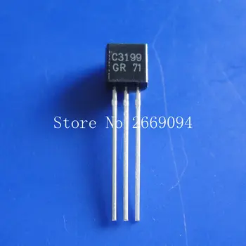 

50Pcs/Lot Triode in-liner TO-92 0.15A 50V NPN C3199 2sc3199 Transistor TO92