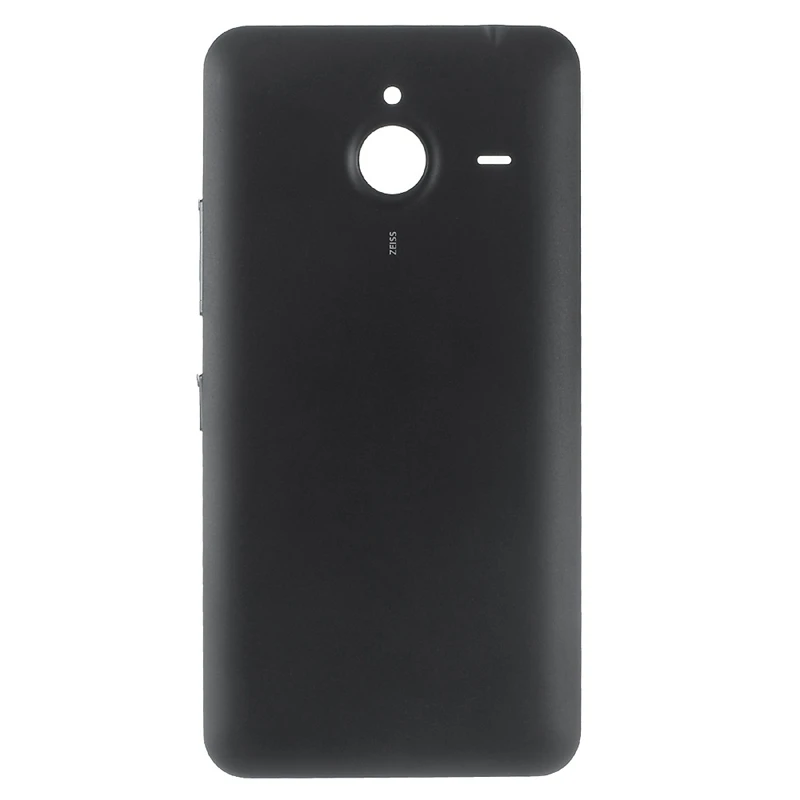 С логотипом для Nokia 640xl крышка батареи Корпус для microsoft Lumia 640 XL 5,7" - Цвет: Black