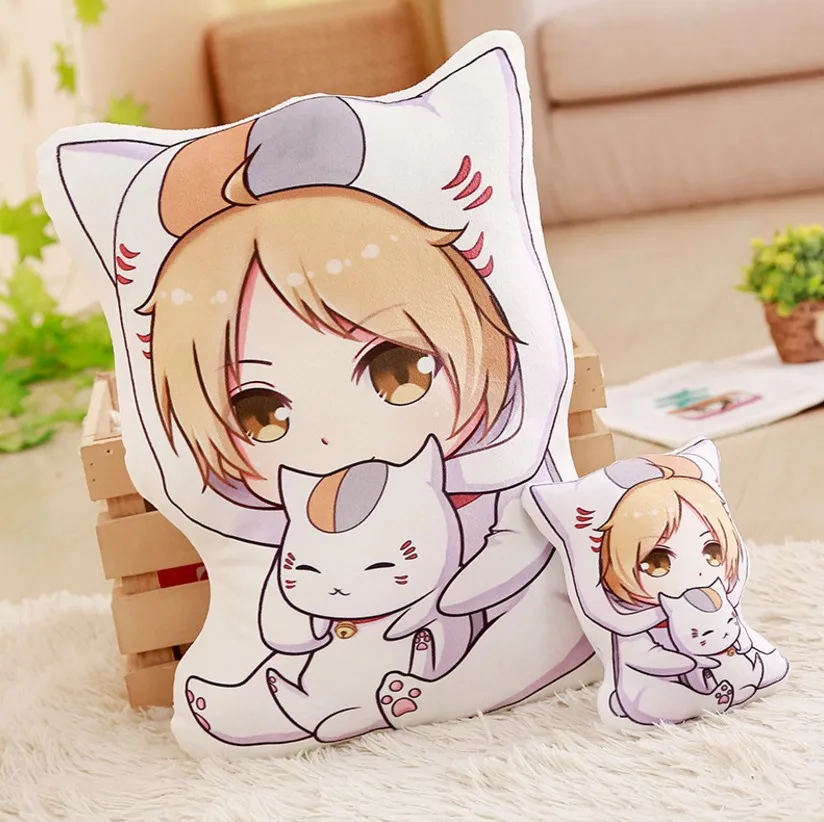 Подушка Нацумэ yuujinchou с принтом плюшевая игрушка кошка учитель Q veision подушка