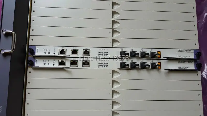 И бренд 19 дюймов MA5680T OLT, Поддержка GPON и EPON, выполненные в