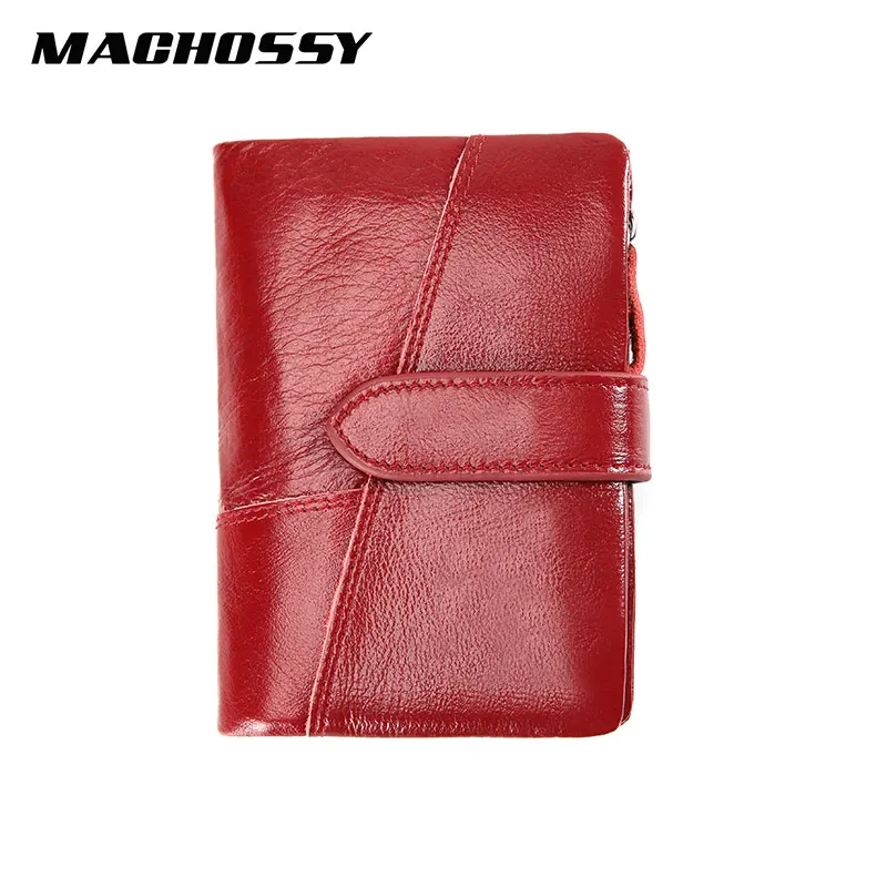Achat Hommes en cuir véritable femmes portefeuille porte monnaie hommes porte monnaie femme petit Portomonee RFID Walets dame sac à main pour hommes pince à billets