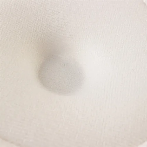 부드러운 흡수성 면 수유 패드, 재사용 가능, 모유 수유 패드, 흰색, 도매, 8 개 세트 6