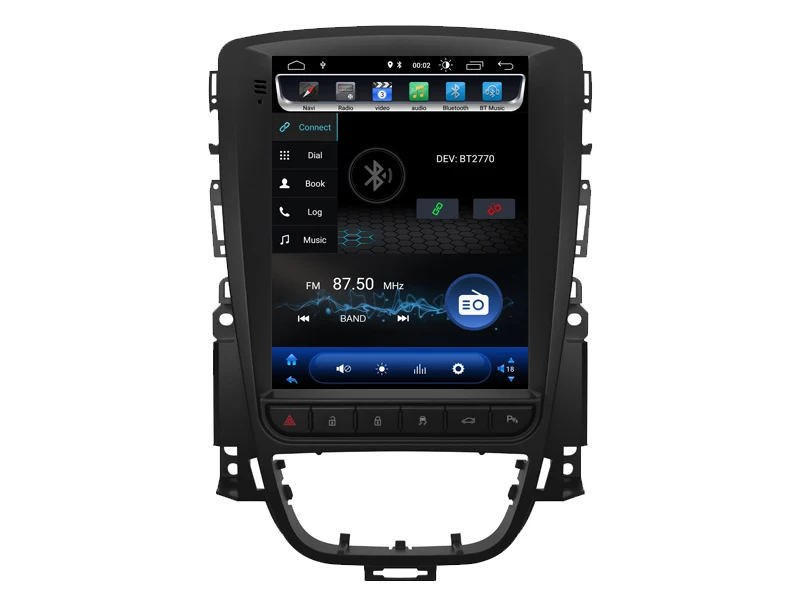 Sale OTOJETA Android 8.1.0 vertical Car Multimedia tesla GPS NAVIGATION Radio player for Opel Astra J CD300 CD400 Vauxhall Holden 2