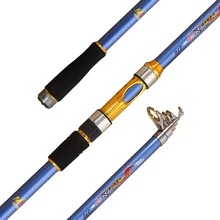 Морская Удочка спиннинговая Удочка 2,1/2,4/2,7/3,0/3,6 м супер Жесткий море однополюсный рыболовной удочки