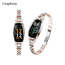Coopkony, роскошный Смарт-браслет, часы, браслет для женщин, девушек, спорт, фитнес-трекер, браслет, пульсометр, умный Браслет, лучший подарок