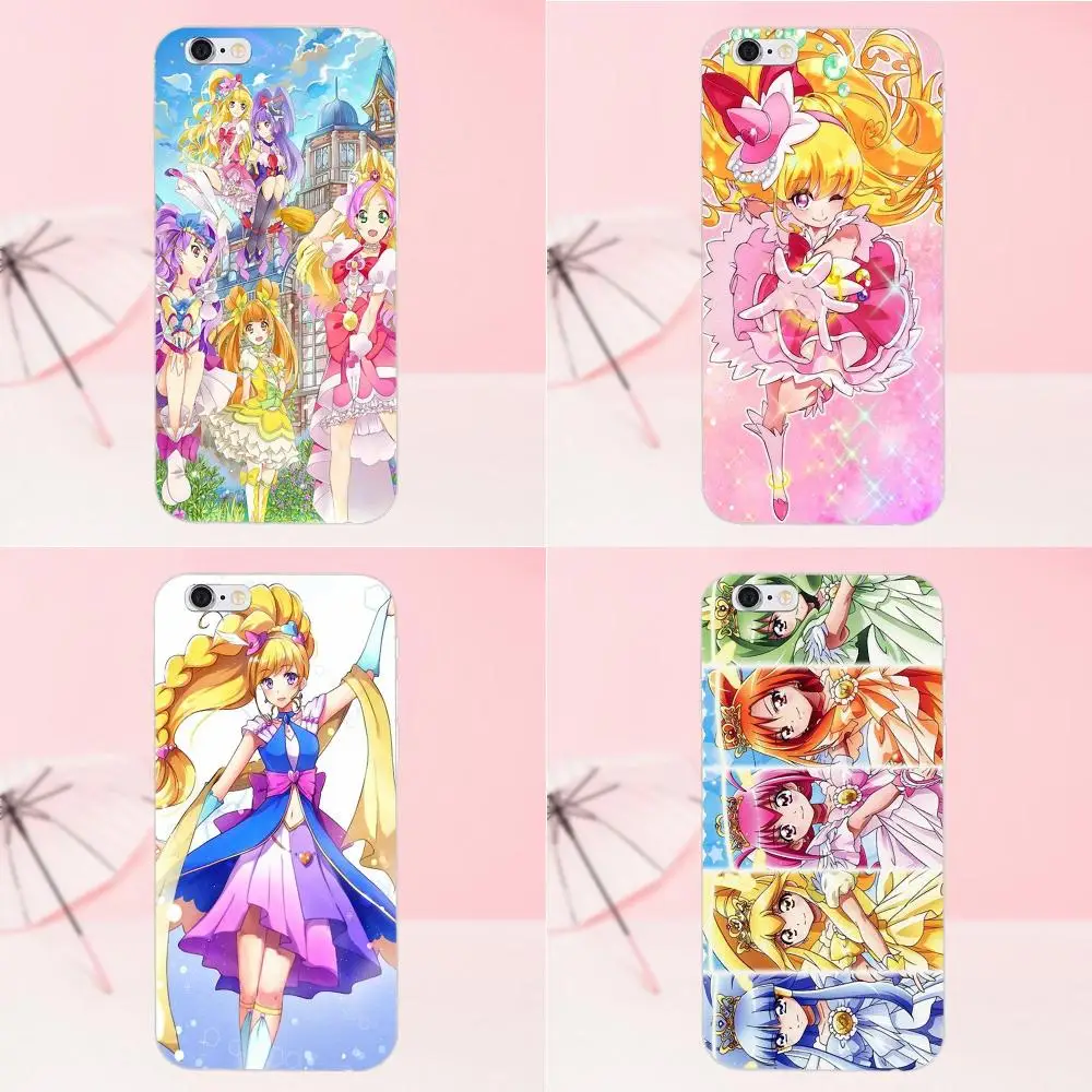 

TPU Covers Case Cartoon Anime Maho Girls Precure For Apple iPhone 4 4S 5 5C SE 6 6S 7 8 Plus X For LG G4 G5 G6 K4 K7 K8 K10