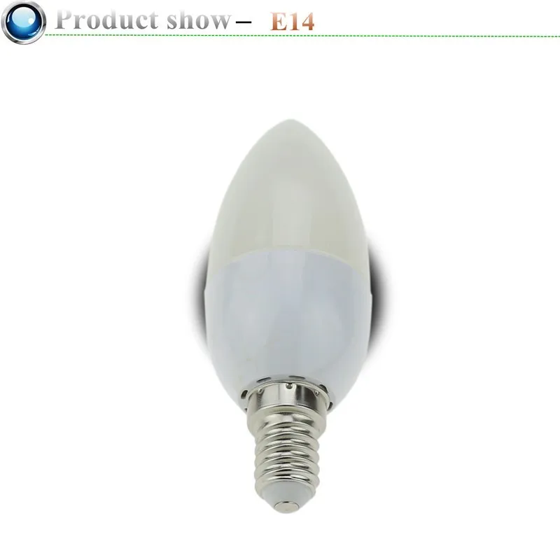 1X5 Вт 7 Вт Светодиодная свеча лампа E14 E27 220 В энергосберегающий прожектор теплый/холодный белый chandlier хрустальная лампа ампула Bombillas Home Lig