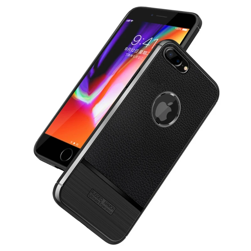 Для Iphone 8 чехол для Plus I Phone8 Ipone I8 + оригинальный силиконовый кожаный защитный