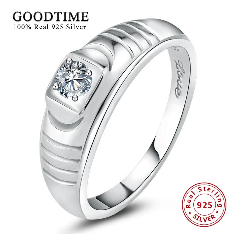 silver 925 jewelry sterling silver ring mens jewelry wholesale zirconia engagement rings for lovers men wedding - Cheap Mens Wedding Rings silver 925 jewelry sterling silver ring mens jewelry wholesale zirconia engagement rings for lovers men wedding - Cheap Mens Wedding Rings