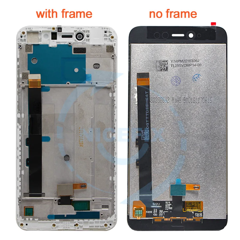 5," 720x1080 ips дисплей для Xiaomi Redmi Примечание 5A сенсорный ЖК-экран с рамкой для Xiaomi Redmi Примечание 5A Prime lcd Y1/Y1 Lite