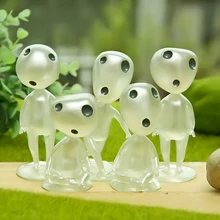 Украшение для автомобиля, милые светящиеся елки из смолы, декор для автомобилей, украшение интерьера, кукла для Миядзаки, Хаяо, принцесса, Мононоке, подарок