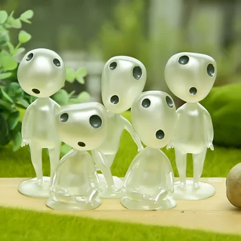 

Car Ornament Resin Cute Luminous Tree Elves Decor Automobiles Interior Decoration Doll For Miyazaki Hayao Princess Mononoke Gift