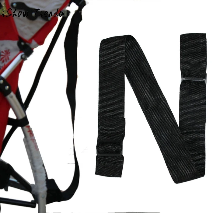 

HOT Baby Stroller Strap Kids Carriage Baby Cart Travel Tapes Adjustable Belt Stroller Accessories #2989