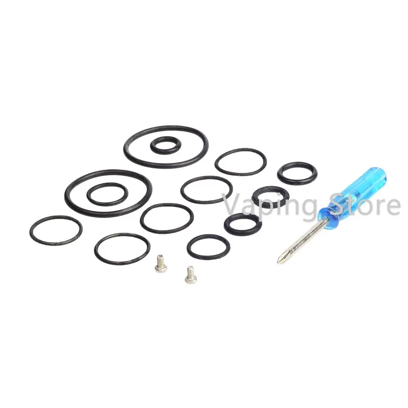 

Kayfun Prime Nite DLC MTL O Ring Screws And Screwdriver Accessory Kit