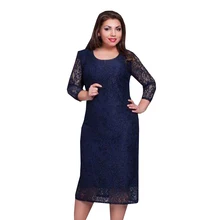 2016 women autumn sexy & club sheath patchwork three quarter regular sleeves natural multicolor line o-neck mid-calf dress