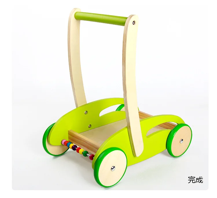Детские ходунки до 2 лет Детские шаг младенческой машины ходунки детский беспедальник Монтессори игрушки нано-блок