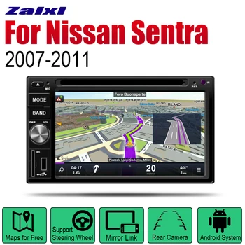 

Android Multimedia Car Player For Nissan Sentra 2007~2011 GPS Navigation system Automobile DVD Display Screen Radio 2 Din Stereo