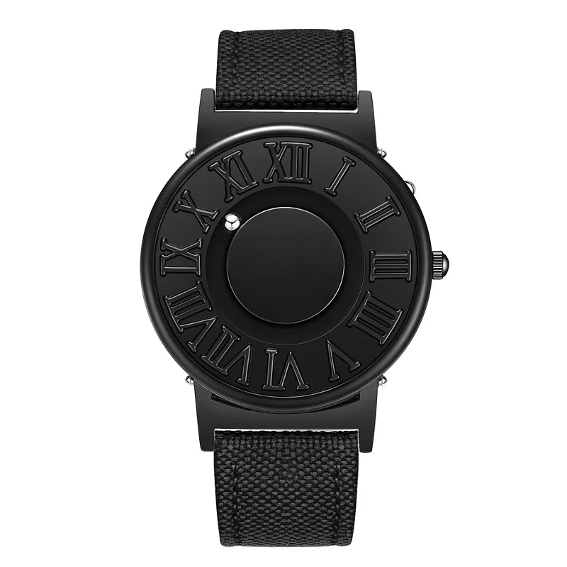 EUTOUR Colors Canvas Strap watch man Magnetic Ball Quartz Watches Personify Waterproof Male Clock Simple Mimimalist Wristwatches (4)