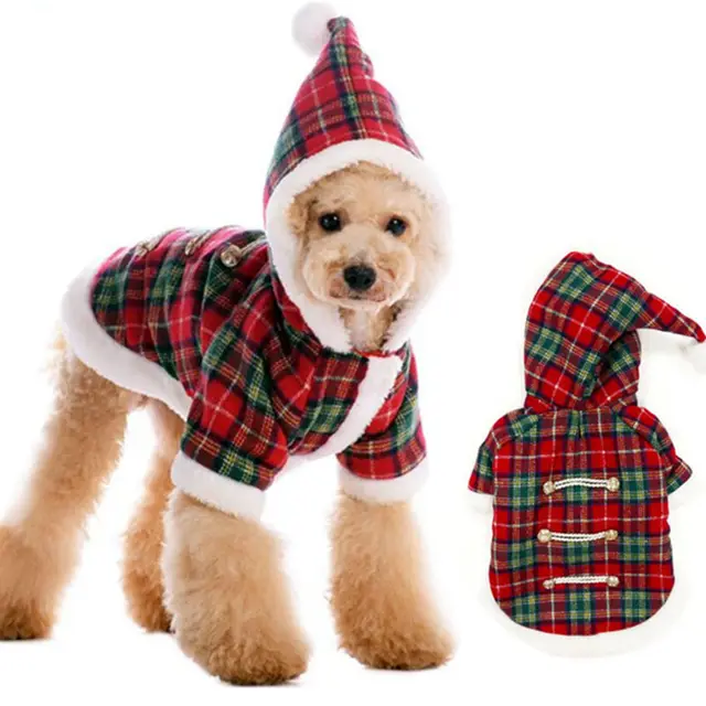 comicsahoy.com : Buy Products For Large Dog Christmas Clothes Warm Winter Jacket Coat Clothing ...