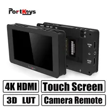 PortKeys LH5T " 4 K HDMI Поддержка сигнала сенсорный экран Управление камерой накамерный полевой монитор с 3D LUT, черный